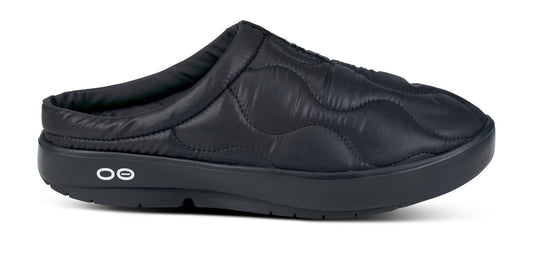 Women's OOcoozie Thermo Mule - Black lateral view