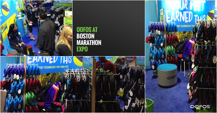 Visit OOFOS at the Boston Marathon
