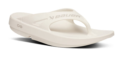 BAUER/OOFOS OOriginal Sport Sandal – Chalk main view