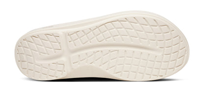 BAUER/OOFOS OOriginal Sport Sandal – Chalk bottom view