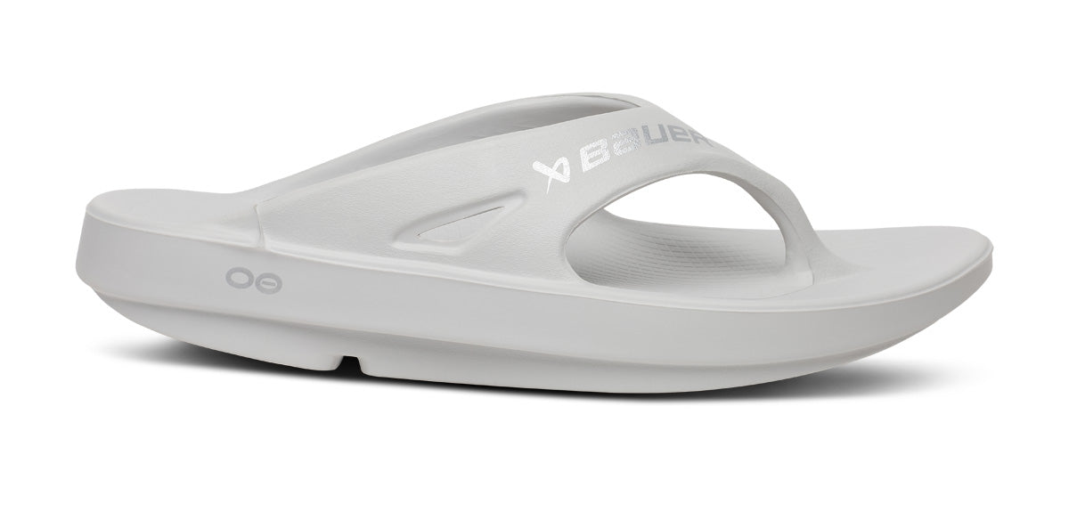 BAUER/OOFOS OOriginal Sport Sandal – Moonstone lateral view