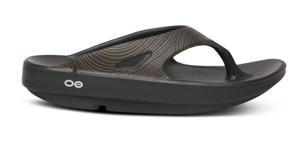 Women's OOriginal Limited Sandal - Black Athena (SALE) – OOFOS