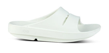 Men's OOahh Slide Sandal - Cosmic Gray lateral view