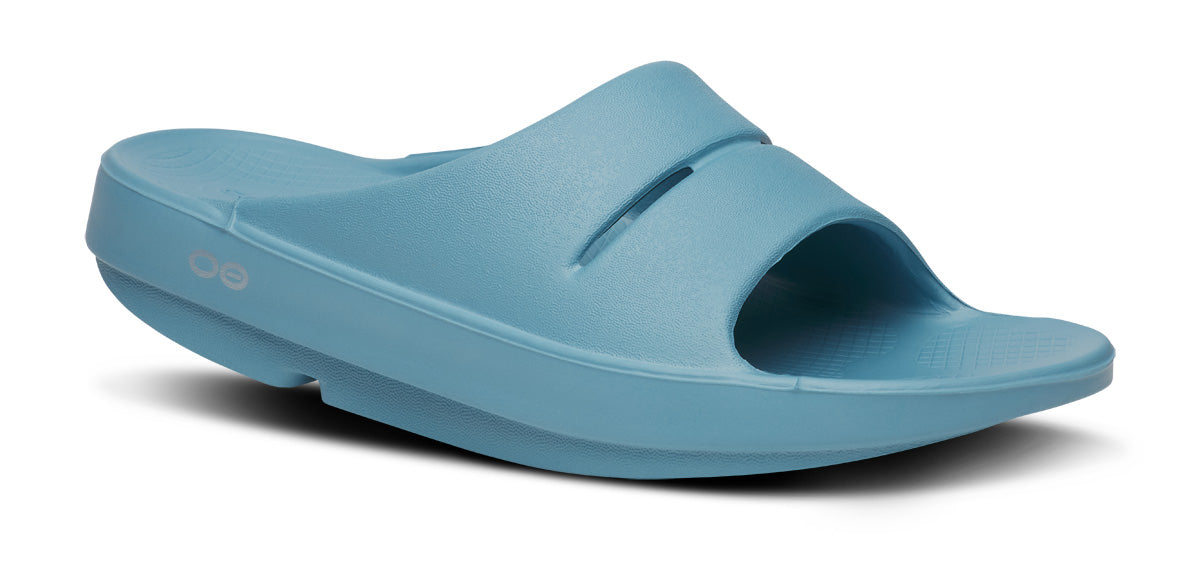 Women's OOahh Slide Sandal - Ocean Blue – OOFOS