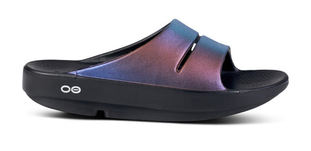 【OOFOS】リカバリースライド Oomega Ooahh Luxe Sandal Women's OOmega OOahh Luxe Sandal - Latte – OOFOS