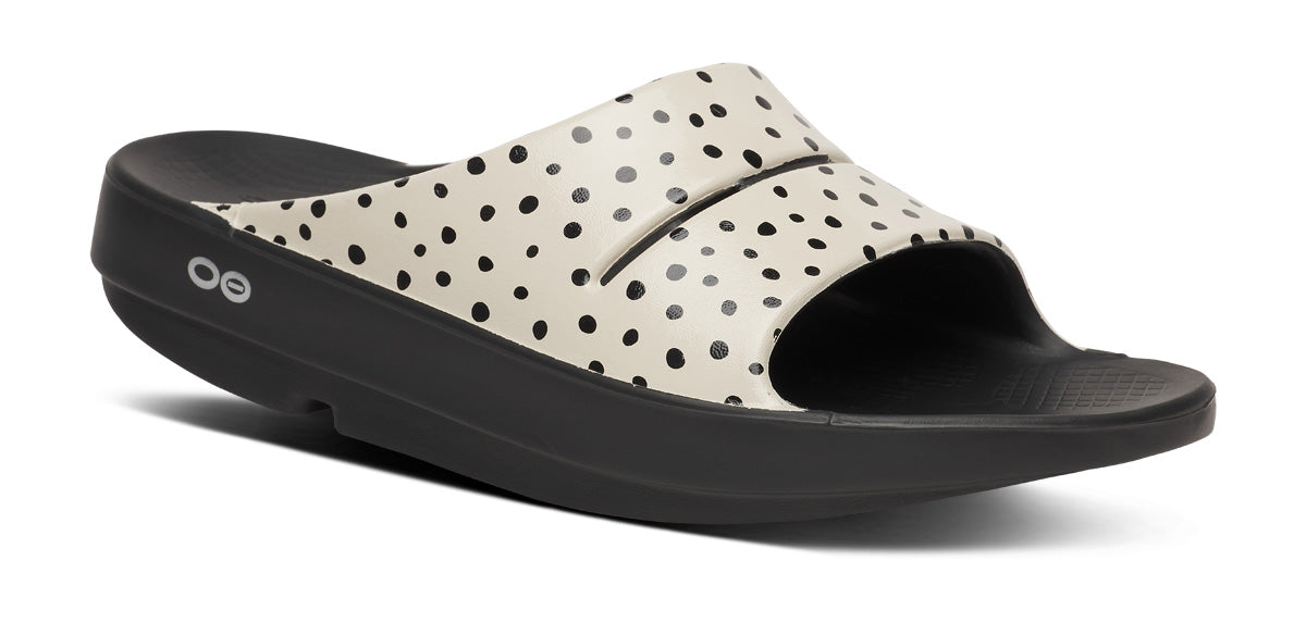 Women's OOahh Limited Slide Sandal - Pebble – OOFOS