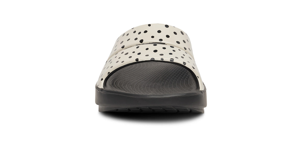 Women's OOahh Limited Slide Sandal - Pebble front view