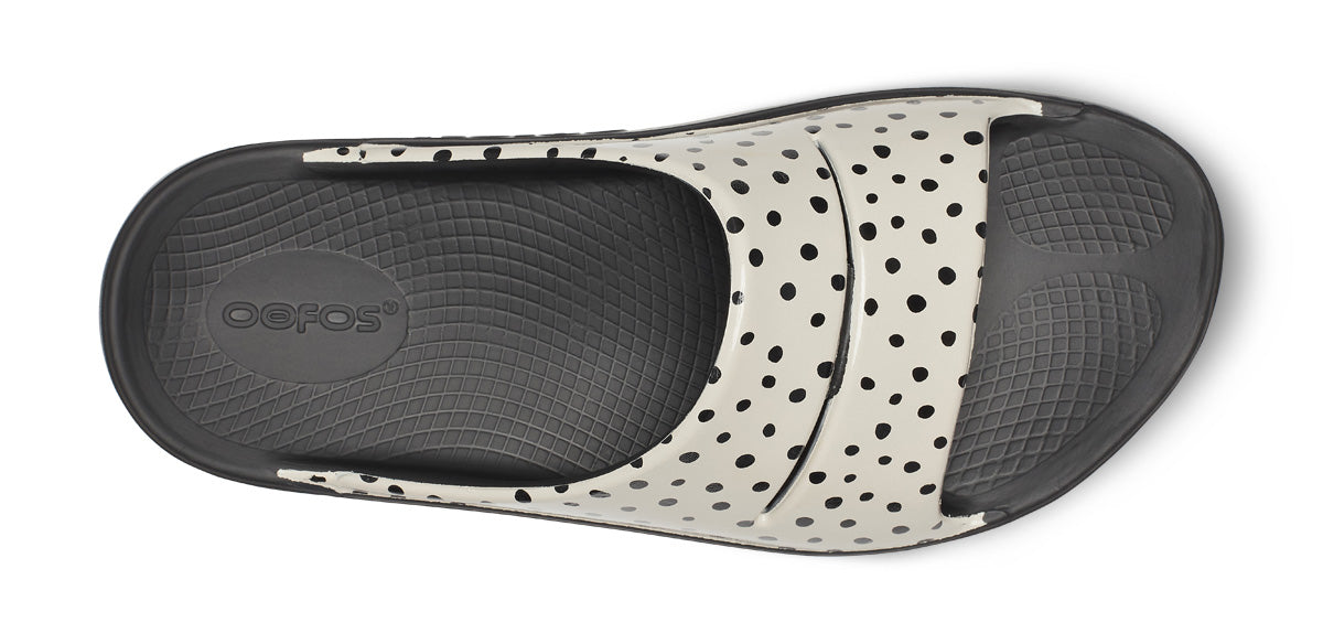 Women's OOahh Limited Slide Sandal - Pebble top view