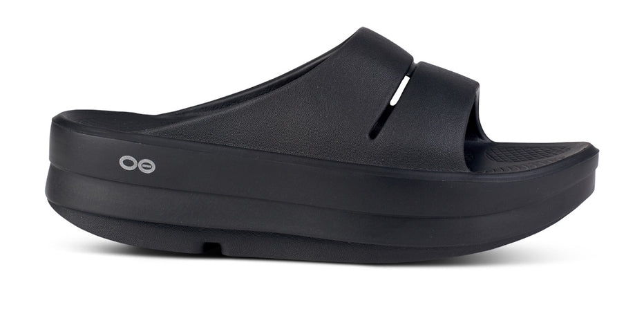 Women's OOmega OOahh Sandal - Black – OOFOS Women's OOmega OOahh Sandal - Black – OOFOS