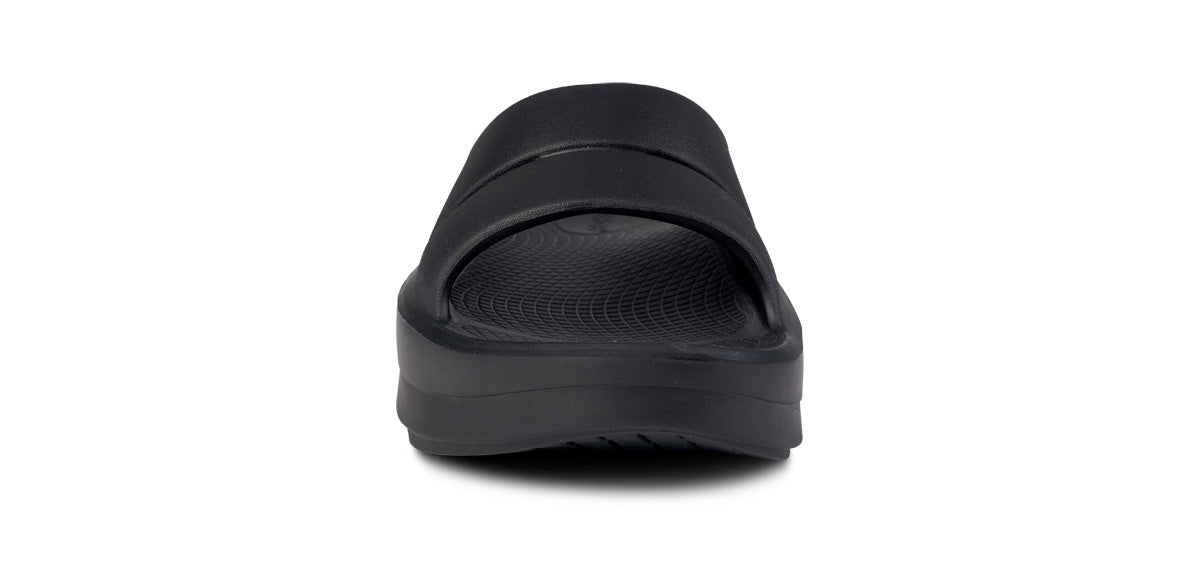 【OOFOS】OOMEGA OOAHH - BLACK Women's OOmega OOahh Sandal - Black – OOFOS