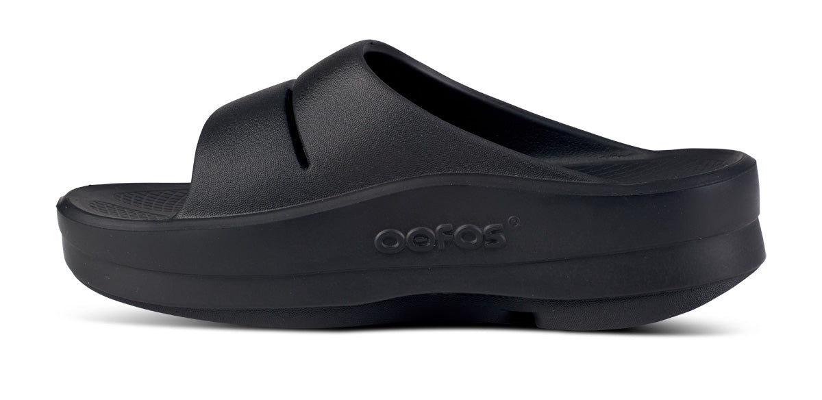 Women's OOmega OOahh Sandal - Black – OOFOS