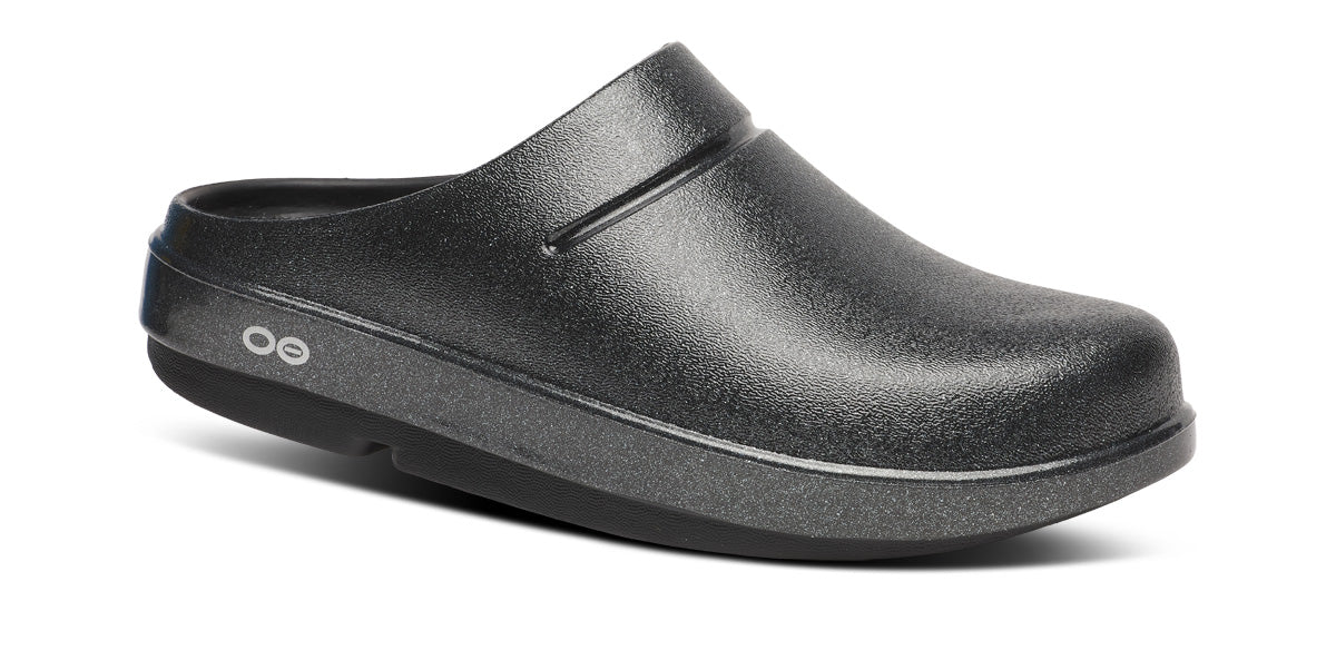 Women's OOcloog Luxe Clog Black Sparkle – OOFOS
