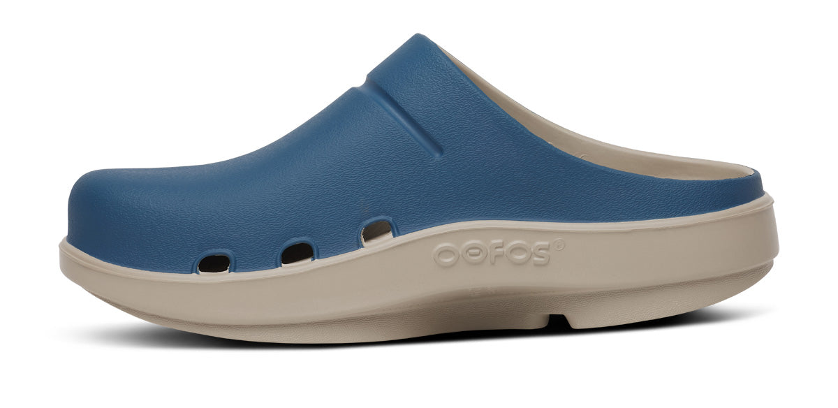 OOcloog Luxe Clog - Moroccan Blue medial view