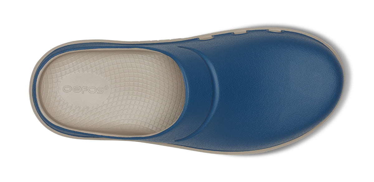 OOcloog Luxe Clog - Moroccan Blue top view