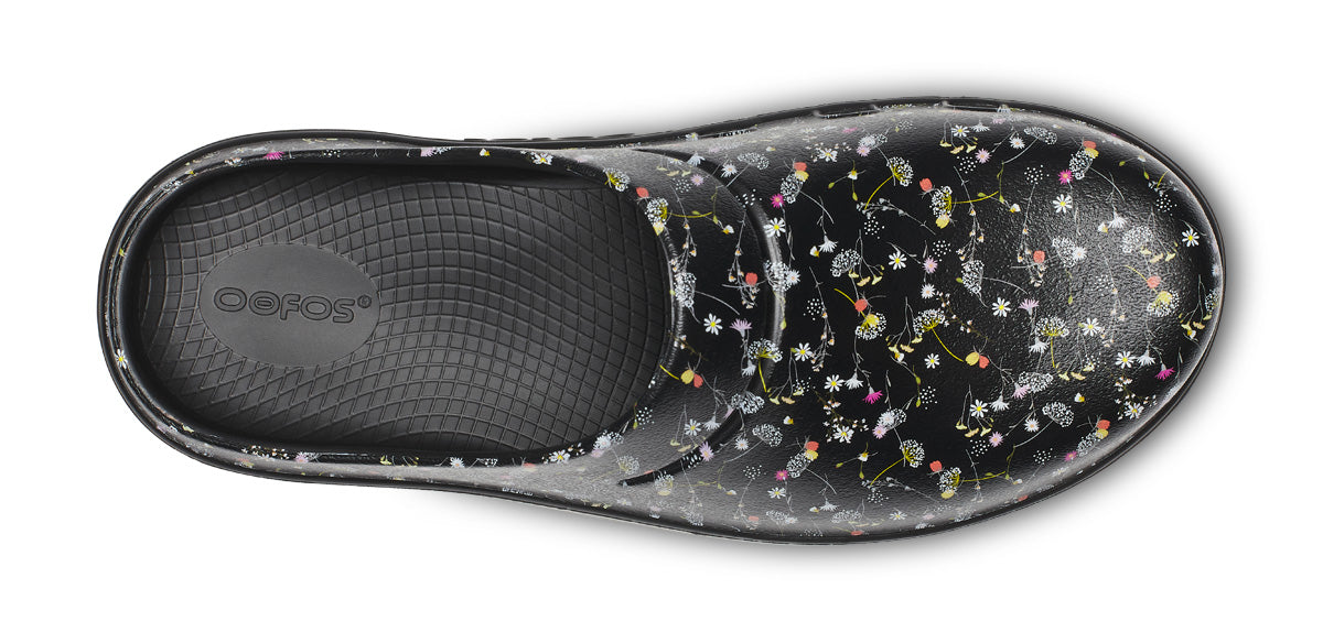 Women's OOcloog Limited Edition Clog - Meadow top view