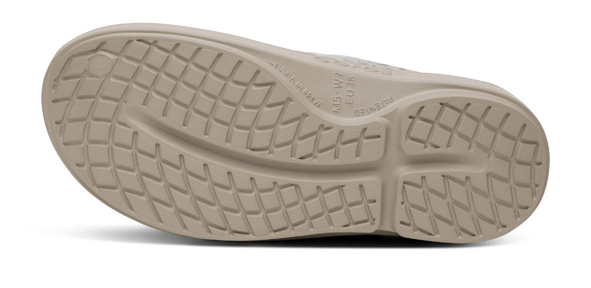 Women's OOcloog Limited Edition Clog - Nomad Leopard bottom view
