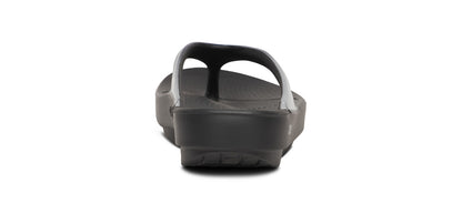 Women's OOlala Luxe Sandal - Shimmer Blue back view