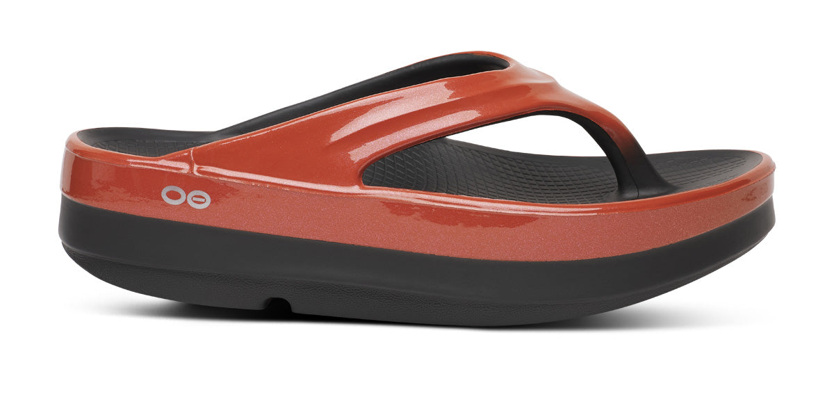 Women's OOmega OOlala Stacked Sandal - Copper – OOFOS