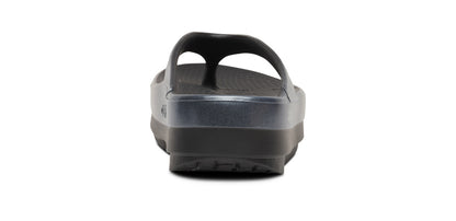 Women's OOmega OOlala Stacked Sandal - Latte Fade back view