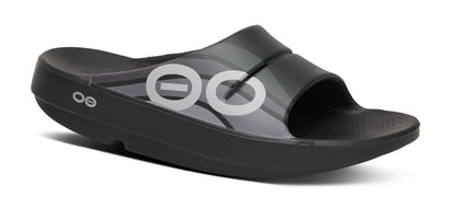 OOahh Sport Slide Sandal - Black Wave main view