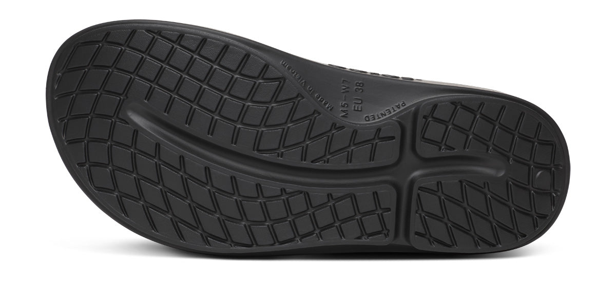 OOahh Sport Slide Sandal - Green Camo bottom view