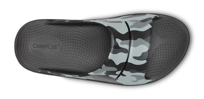 OOahh Sport Slide Sandal - Night Camo top view
