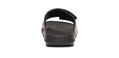 BAUER/OOFOS OOahh Sport Flex Sandal – Black back view