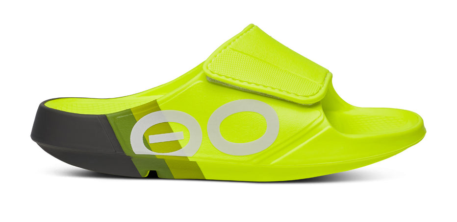 ★OOFOS★ OOAHH SPORT FLEX SAGE Elegant Sports Flex Sage 500 Men's OOahh Sport Flex Sandal - Electro Rally (SALE) – OOFOS