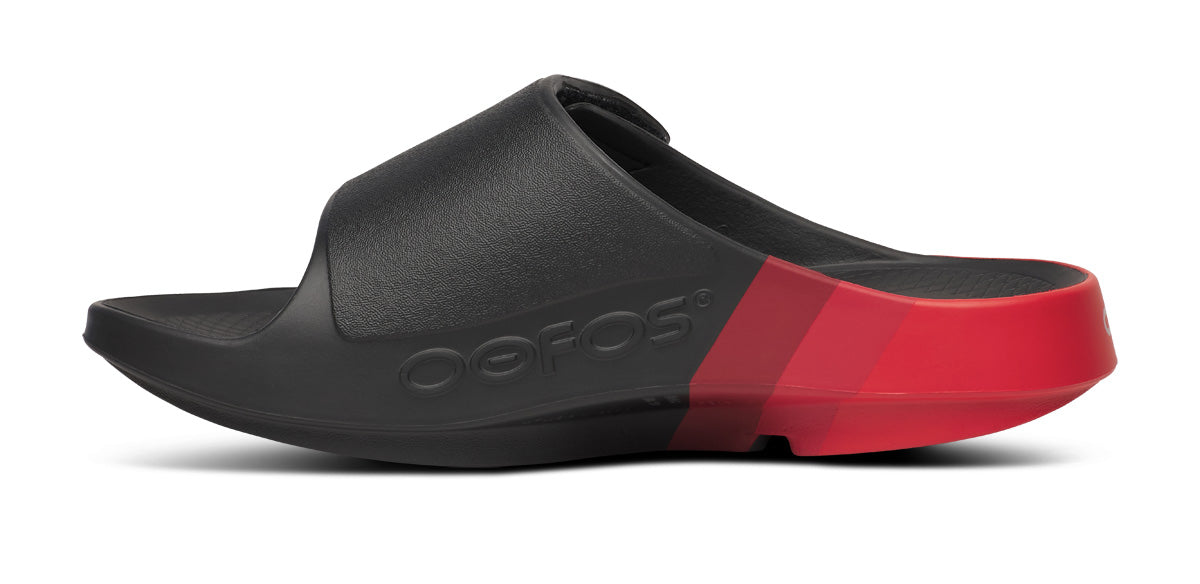 Men's OOahh Sport Flex Sandal - Fire Rally – OOFOS