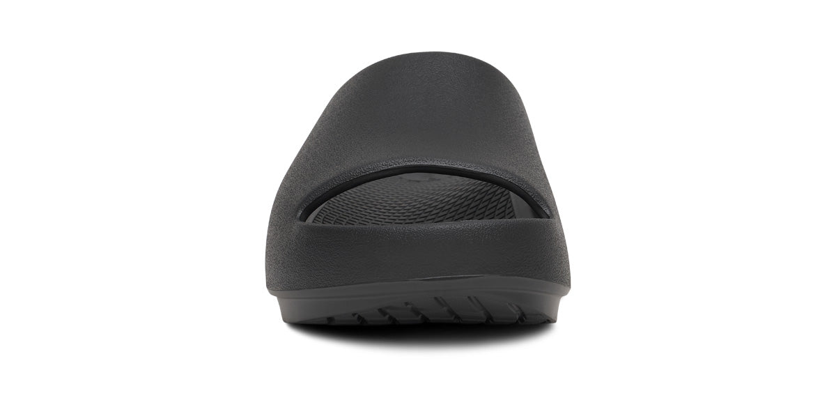 Men's OOahh PLUS Slide Sandal - Black – OOFOS