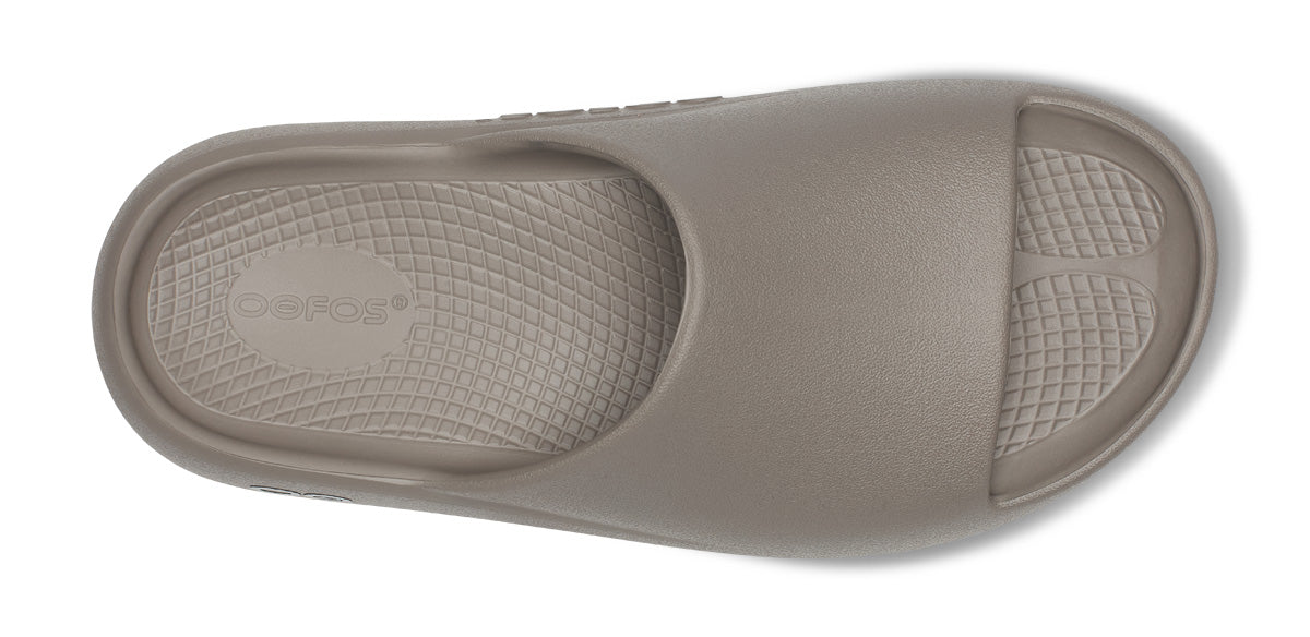 OOahh PLUS Slide Sandal - Driftwood top view