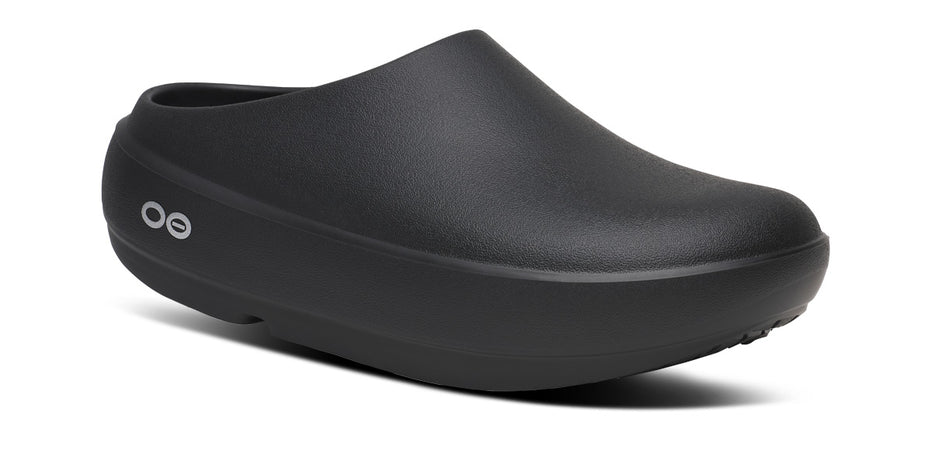 靴 OOFOS OOcloog 38 Men's Cloog PLUS Clog - Black – OOFOS