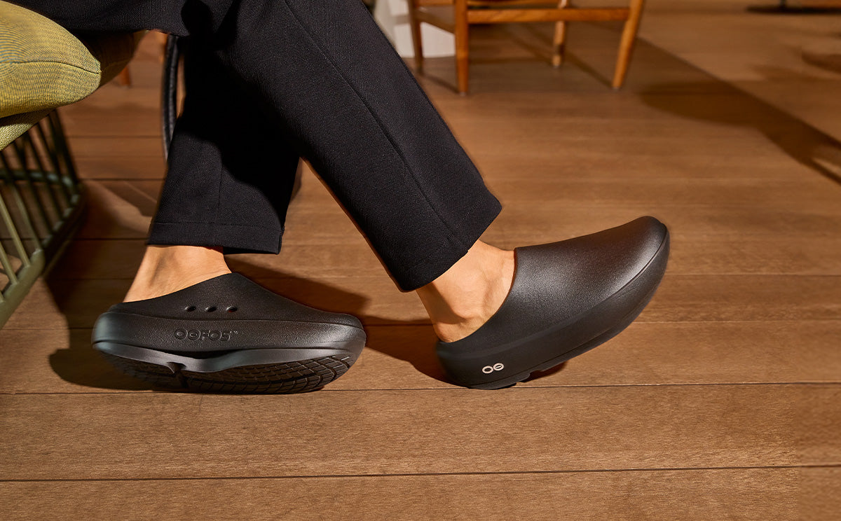 Men's Cloog PLUS Clog - Black – OOFOS