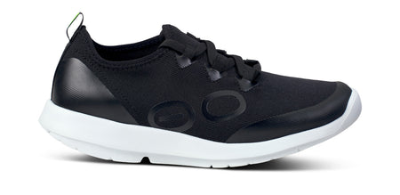 Women's OOmg Sport LS Low Shoe - White Black lateral view