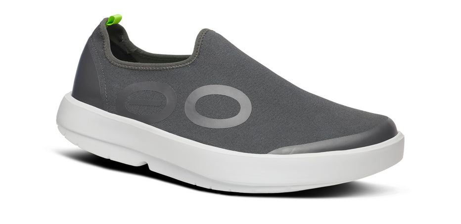 Men's OOmg eeZee Low Shoe - Volcanic Ash – OOFOS