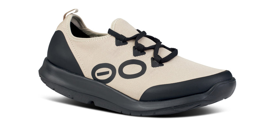 OOFOS ウーフォス OOmg Sport Lace Black/Nomad Men's OOmg Sport LS Low Shoe - Nomad (SALE) – OOFOS