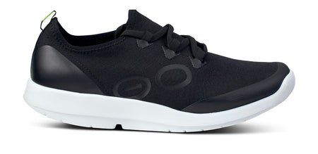 Men's OOmg Sport LS Low Shoe - White Black lateral view
