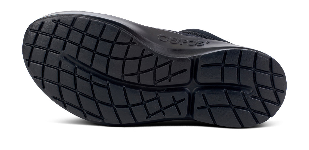 Women's OOcoozie Sport Mule - Black – OOFOS