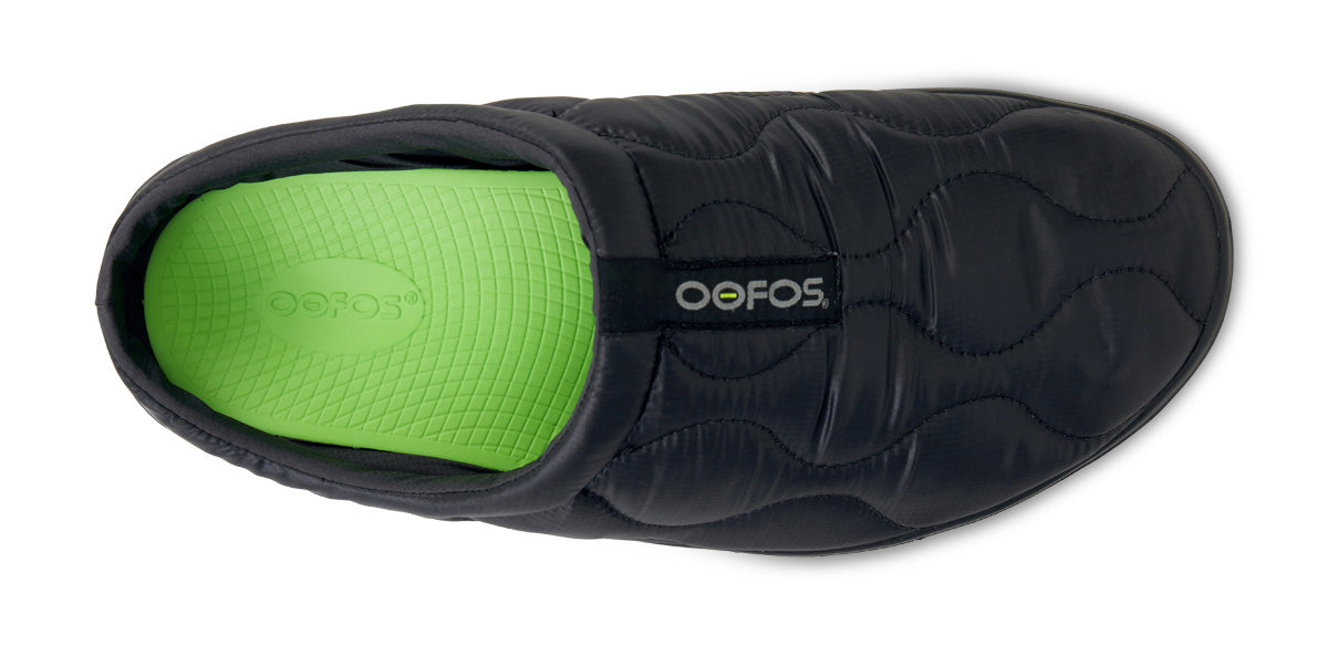 Women's OOcoozie Thermo Mule - Black top view