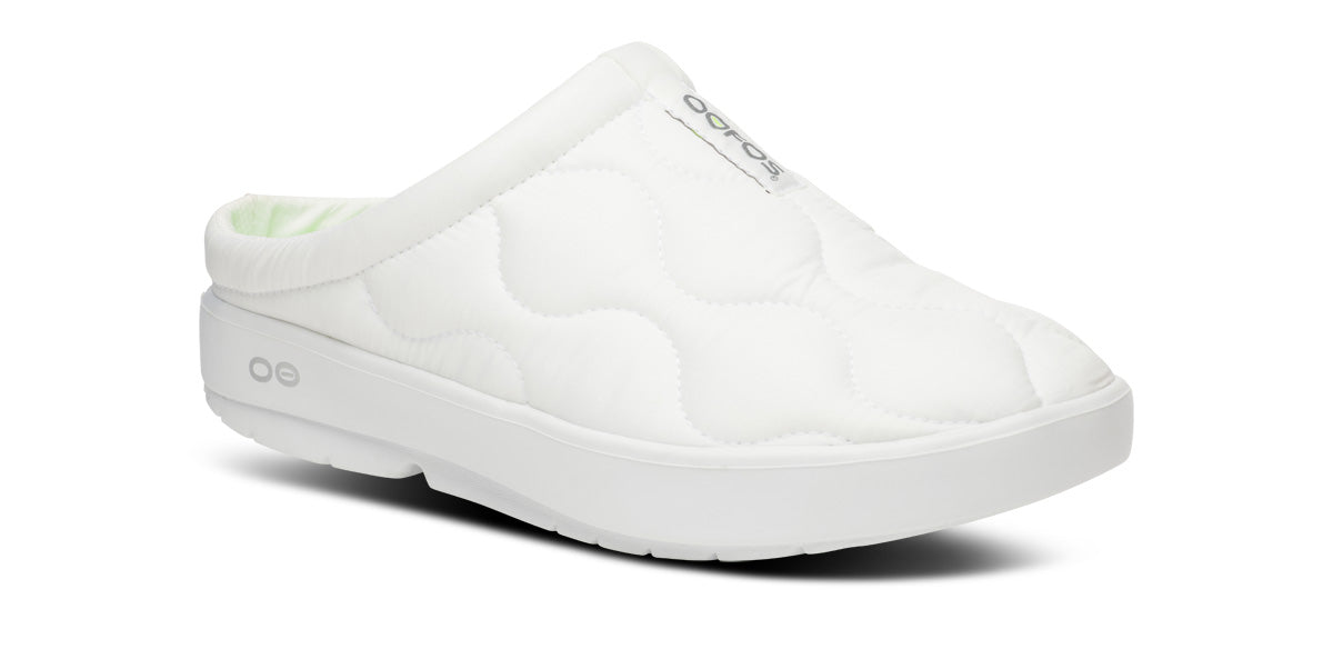 Women's OOcoozie Thermo Mule - White – OOFOS
