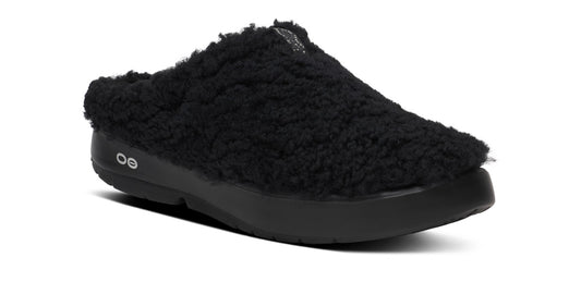 Women's OOcoozie Sherpa Mule - Black main view