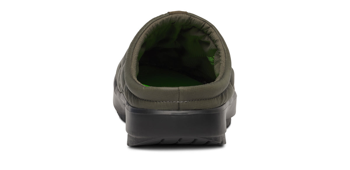Men's OOcoozie Thermo Mule - Alpine Moss back view