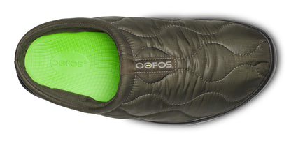 Men's OOcoozie Thermo Mule - Alpine Moss top view