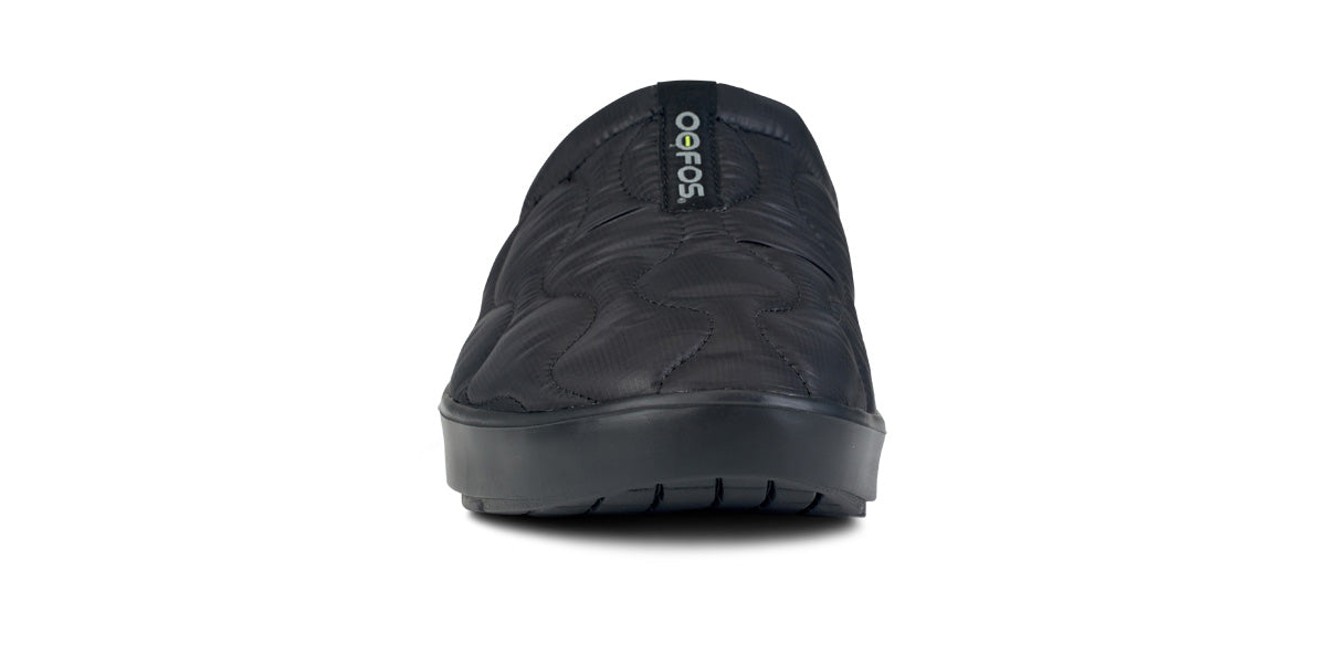 Men's OOcoozie Thermo Mule - Black front view