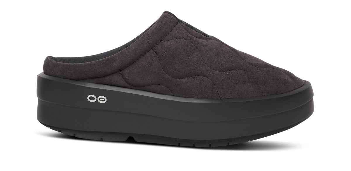 Women's OOmega Posh Mule - Black medial view
