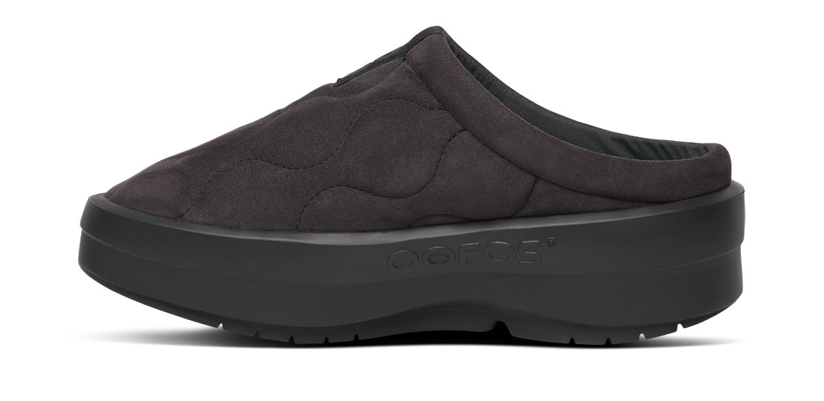 OOFOS OOmega 厚底 ブラック 26cm Women's OOmega Posh Mule - Black – OOFOS