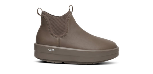 Women's OOmega Leather Londoner - Truffle lateral view
