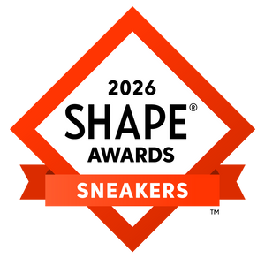2026 SHAPE Awards Sneakers logo with red and white design
