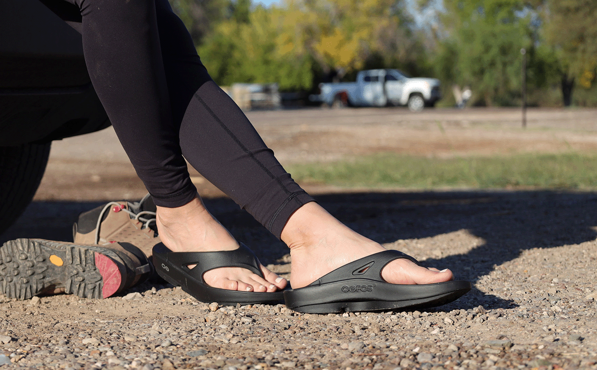 Women's OOriginal Black Sandal – OOFOS