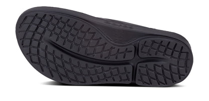 Men's OOriginal Sandal - Black - OOFOS bottom view